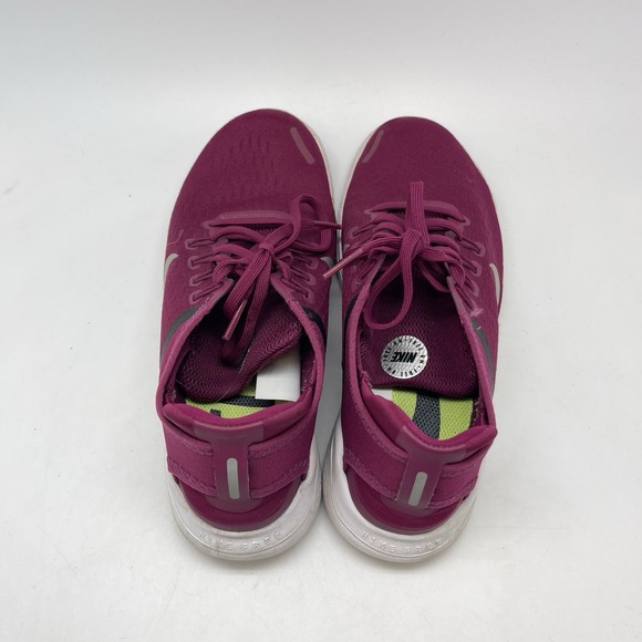 Nike Sneakers Womens 9 Free RN 2018 942837-604 Purple Athletic Running Gym Shoes - Picture 5 of 10